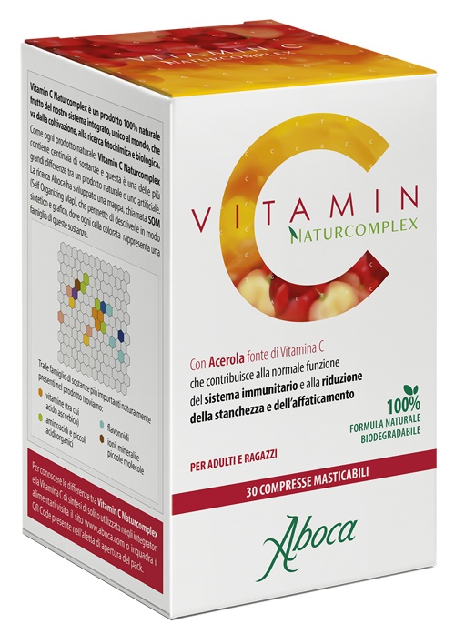 VITAMIN C NATURCOMPLEX 30 COMPRESSE DA 2 G - dottorbianchi.it