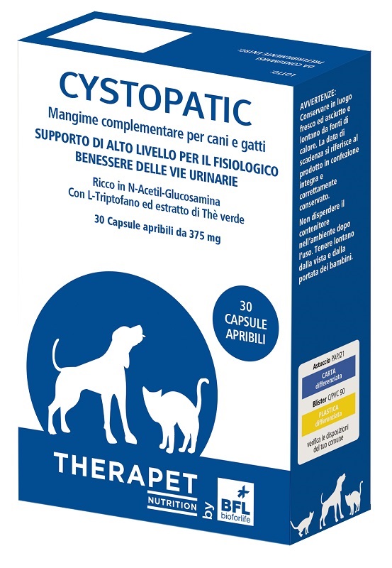 CYSTOPATIC THERAPET 30 CAPSULE - dottorbianchi.it