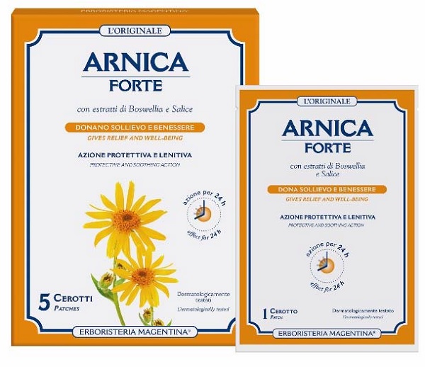 ARNICA FORTE CEROTTO 5 PEZZI - dottorbianchi.it