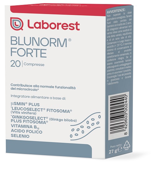 BLUNORM FORTE 20 COMPRESSE - dottorbianchi.it