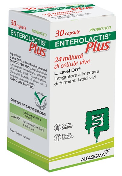ENTEROLACTIS PLUS 30 CAPSULE - dottorbianchi.it