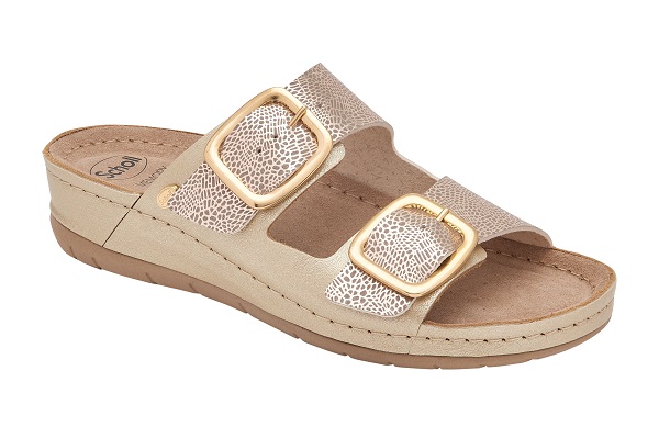 CALZATURA ABERDEEN PRINTED SYNTH+LAM LEATHER W PLATINUM 39 - dottorbianchi.it