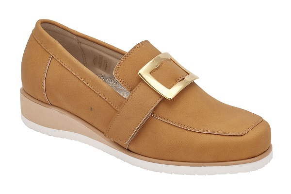 CALZATURA FARA MOCASSIN SYNTHETIC W CAMEL 41 - dottorbianchi.it