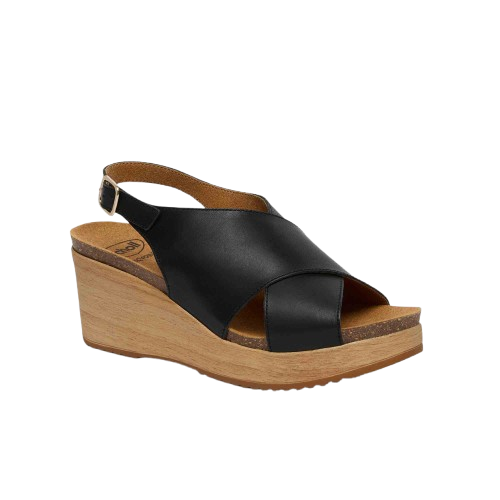 CALZATURA MILOS LEATHER W BLACK 38 - dottorbianchi.it