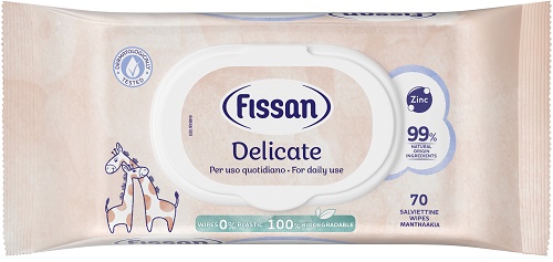FISSAN SALVIETTE DELICATE NEW 70 PEZZI - dottorbianchi.it