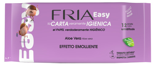 FRIA EASY CARTA IGIENICA EFFETTO EMOLLIENTE 12 SALVIETTE - dottorbianchi.it