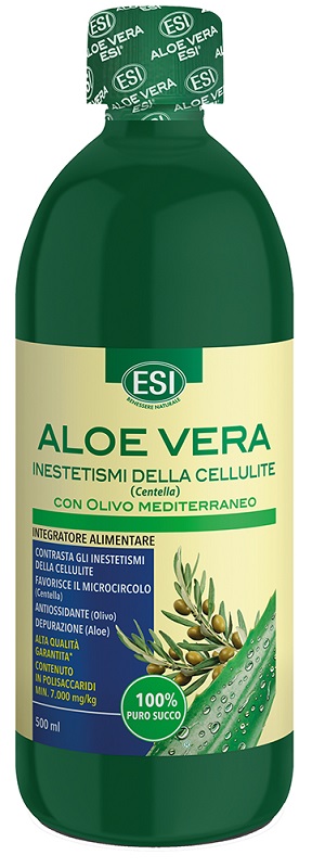ESI ALOE VERA SUCCO CON OLIVO CELLULITE 500 ML - dottorbianchi.it