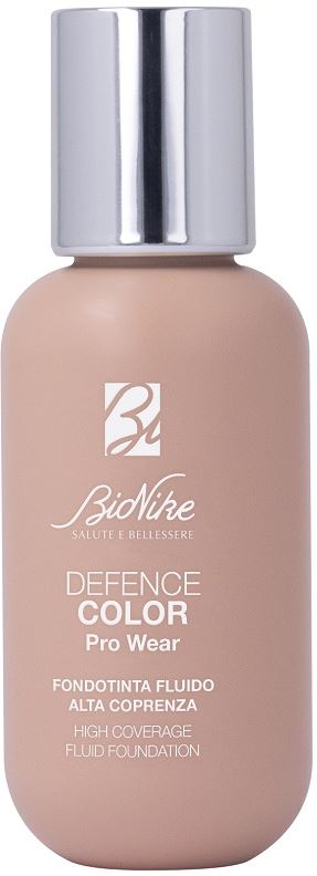 DEFENCE COLOR PRO WEAR FONDOTINTA FLUIDO ALTA COPRENZA N4 BEIGE 50 ML - dottorbianchi.it