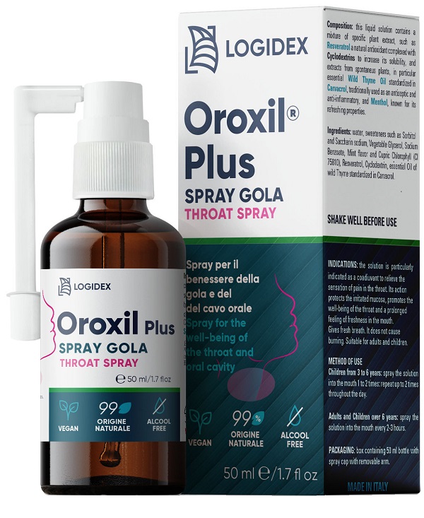 OROXIL PLUS SPRAY GOLA CAVO ORALE 50 ML - dottorbianchi.it