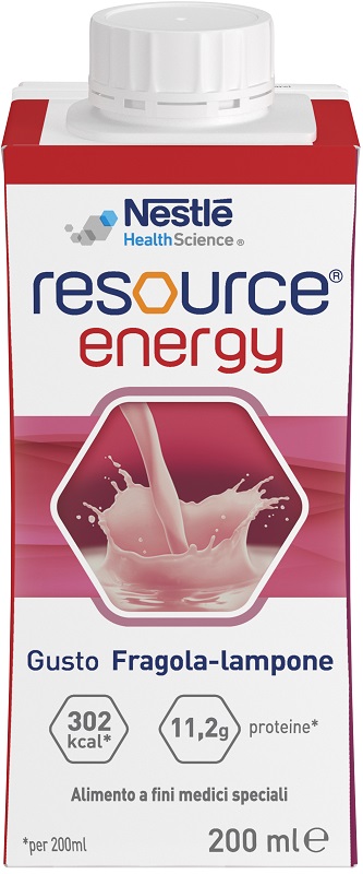 RESOURCE ENERGY FRAGOLA-LAMPONE 200 ML - dottorbianchi.it