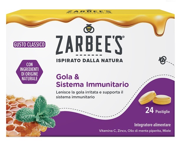ZARBEE'S GOLA & SISTEMA IMMUNITARIO 24 PASTIGLIE - dottorbianchi.it