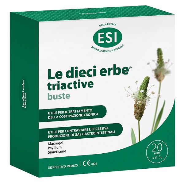 ESI LE DIECI ERBE TRIACTIVE 20 BUSTINE - dottorbianchi.it