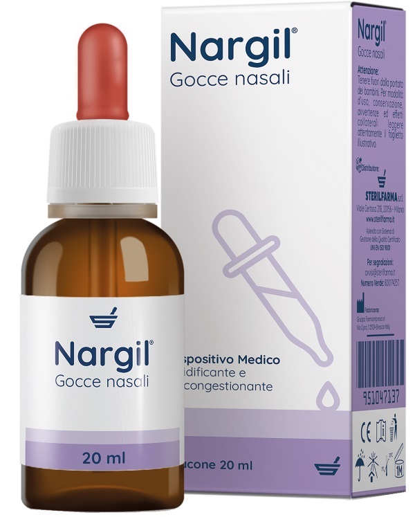 GOCCE NASALI NARGIL 20 ML - dottorbianchi.it