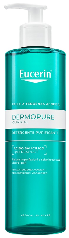 EUCERIN DERMOPURE CLINICAL DETERGENTE PURIFICANTE 400 ML - dottorbianchi.it