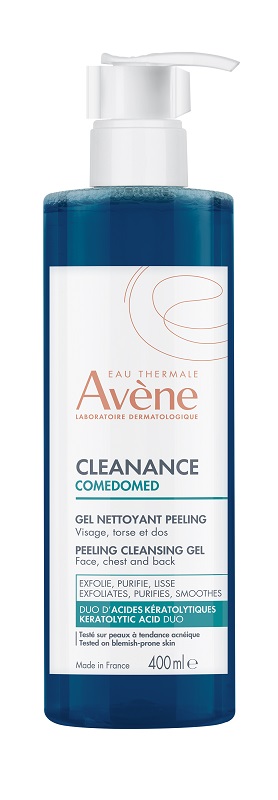 AVENE CLEANANCE COMED GEL DETERGENTE PEELING 400 ML - dottorbianchi.it
