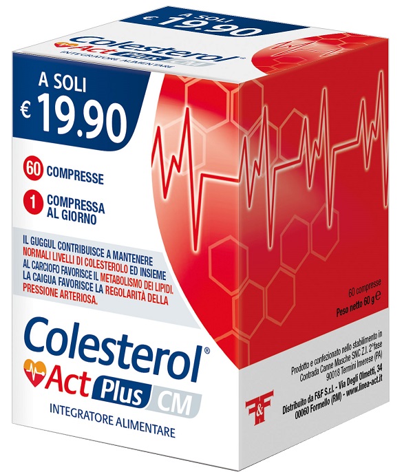 COLESTEROL ACT PLUS CM 60 COMPRESSE - dottorbianchi.it