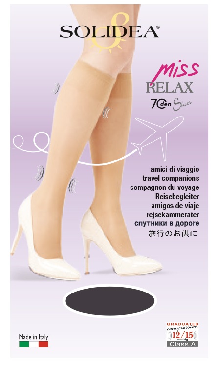 MISS RELAX 70 SHEER GAMBALETTO NERO 4 XL 1 PAIO - dottorbianchi.it