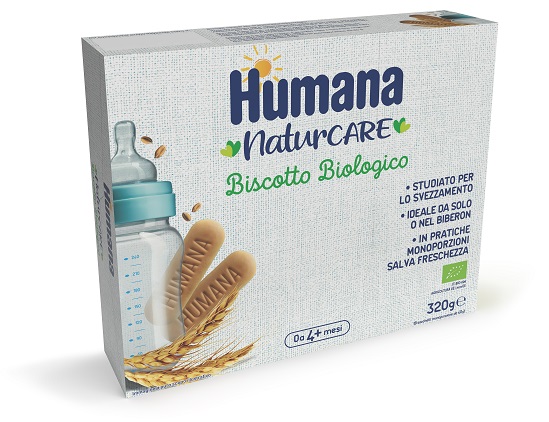 HUMANA BISCOTTO BABY BIO 320 G - dottorbianchi.it