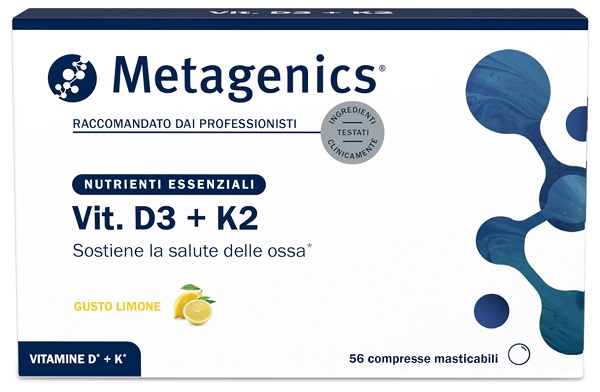 VIT D3+K2 56 COMPRESSE MASTICABILI - dottorbianchi.it
