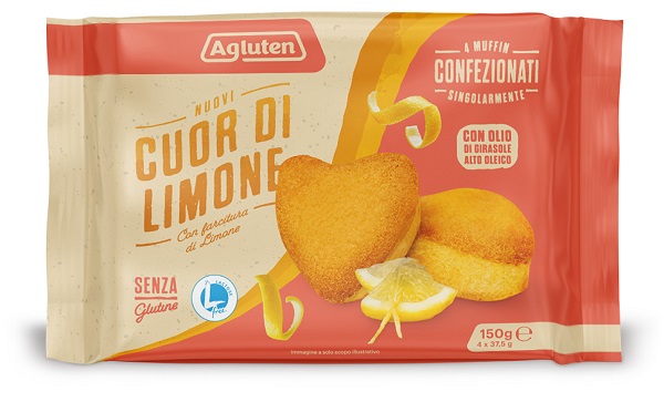 AGLUTEN NUOVI CUOR DI LIMONE 4 PEZZI DA 37,5 G - dottorbianchi.it