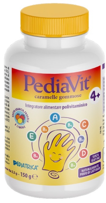 PEDIAVIT CARAMELLE GOMMOSE 60 PEZZI DA 2,5 G NUOVA FORMULAZIONE - dottorbianchi.it