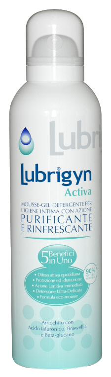 LUBRIGYN ACTIVA MOUSSE-GEL DETERGENTE 150 ML - dottorbianchi.it