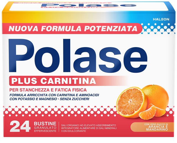 POLASE PLUS CARNITINA 24 BUSTINE GRANULATO EFFERVESCENTE DA 6,8 G - dottorbianchi.it