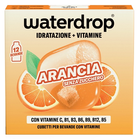 WATERDROP MICRODRINK ARANCIA 12 CUBETTI - dottorbianchi.it