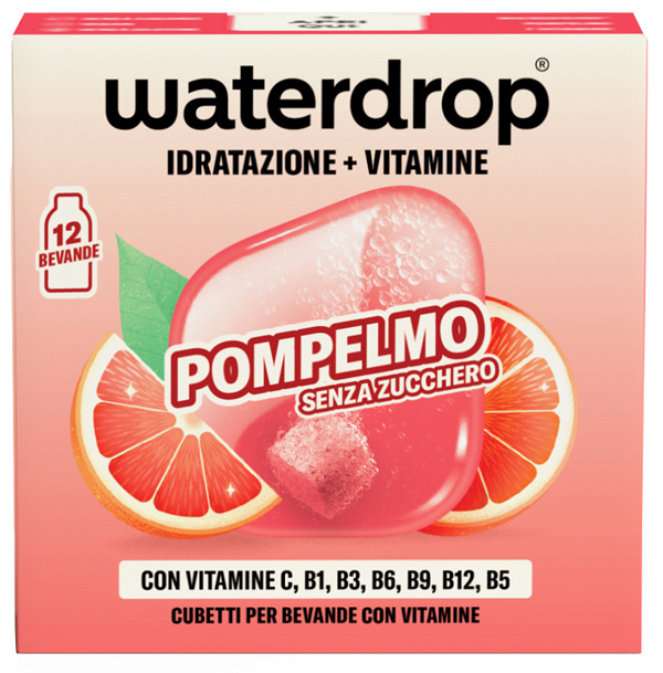 WATERDROP MICRODRINK POMPELMO 12 CUBETTI - dottorbianchi.it