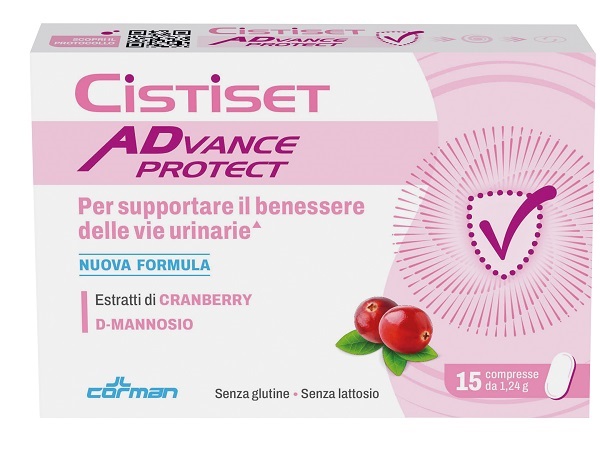 CISTISET ADVANCE PROTECT 15 COMPRESSE 1,24 G SENZA GLUTINE SENZA LATTOSIO - dottorbianchi.it