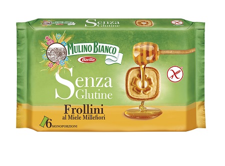 MULINO BIANCO BISCOTTO FROLLINO AL MIELE MILLEFIORI 250 G - dottorbianchi.it
