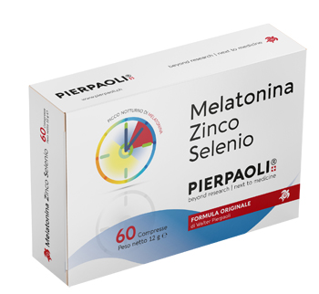 MELATONINA ZINCO SELENIO PIERPAOLI 60 COMPRESSE - dottorbianchi.it