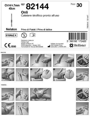 CATETERE IDROFILICO ONLI PRONTO ALL'USO 40 CM CH 14 30 PEZZI - dottorbianchi.it