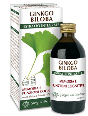 GINKGO BILOBA ESTRATTO INTEGRALE 200 ML - dottorbianchi.it