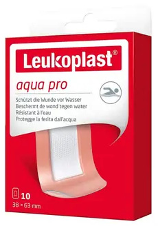 LEUKOPLAST AQUAPRO 63X38 10 PEZZI - dottorbianchi.it