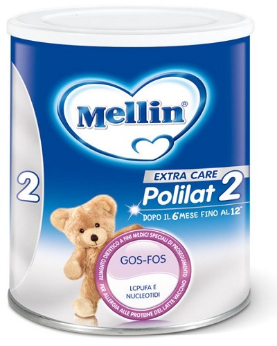 MELLIN POLILAT 2 LATTE POLVERE 400 G - dottorbianchi.it