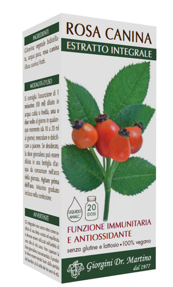 ROSA CANINA ESTRATTO INTEGRALE 200 ML - dottorbianchi.it