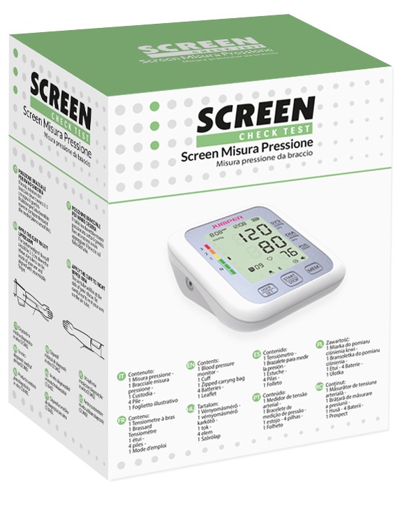 SCREEN CHECK MISURATORE DI PRESSIONE - dottorbianchi.it