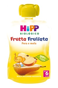 HIPP BIO FRUTTA FRULLATA PERA MELA 90 G - dottorbianchi.it