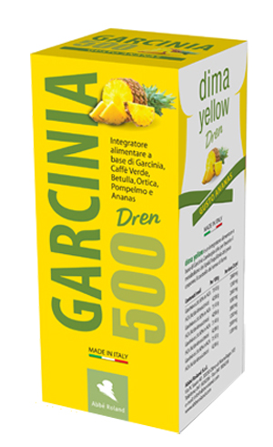 GARCINIA 500 DREN DIMA YELLOW ANANAS 500 ML - dottorbianchi.it