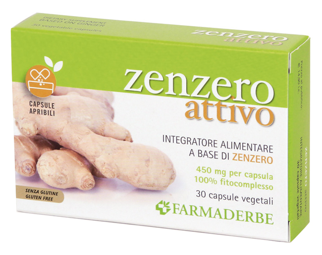 ZENZERO ATTIVO 30 CAPSULE VEGETALI - dottorbianchi.it
