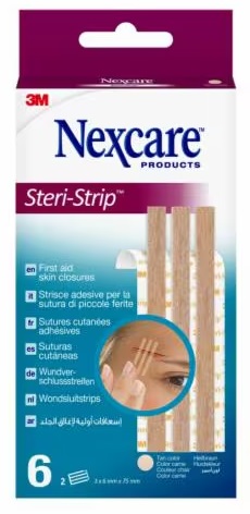CEROTTO PER SUTURA STERI STRIP SKIN 6X75 MM 6 STRISCE - dottorbianchi.it
