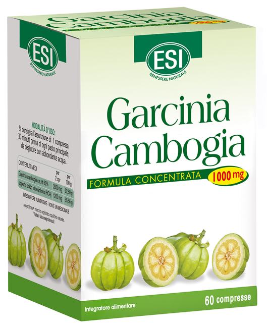 ESI GARCINIA CAMBOGIA 1000 MG 60 COMPRESSE - OFFERTA A TEMPO LIMITATO - dottorbianchi.it
