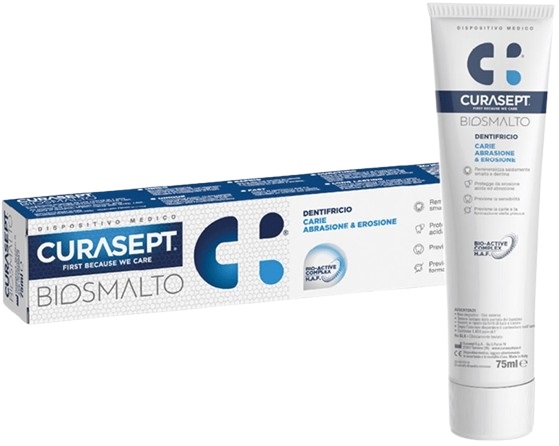 CURASEPT BIOSMALTO CARIE DENTIFRICIO 75 ML - dottorbianchi.it