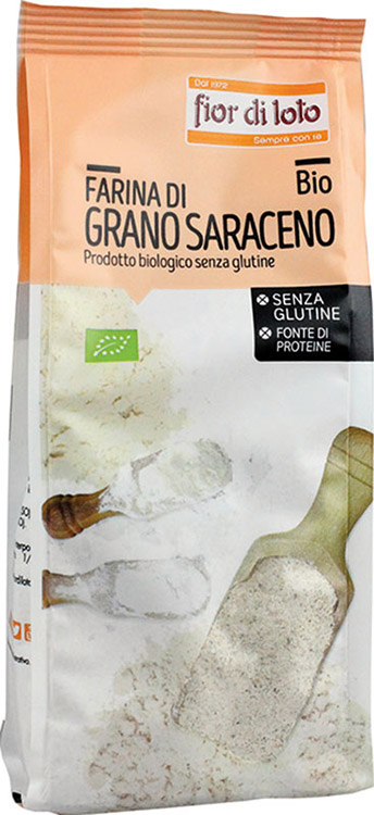 FARINA GRANO SARACENO SENZA GLUTINE BIO 375 G - dottorbianchi.it