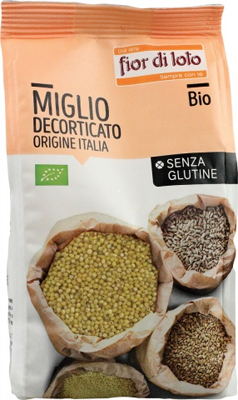 MIGLIO DECORTICATO ITALIA SENZA GLUTINE BIO 400 G - dottorbianchi.it