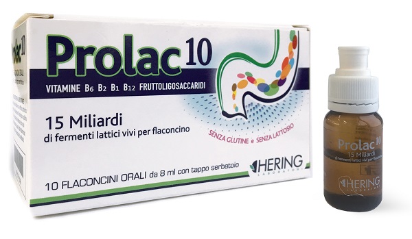 PROLAC10 FERMENTI LATTICI 15 MILIARDI 10 FLACONCINI 8 ML - dottorbianchi.it
