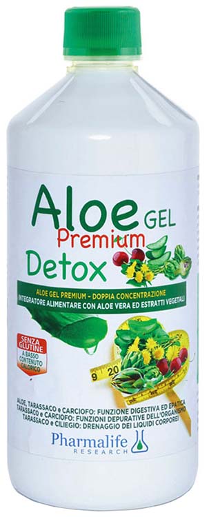 ALOE GEL PREMIUM DETOX 1 LITRO - dottorbianchi.it