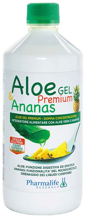 ALOE GEL PREMIUM & ANANAS 1 LITRO - dottorbianchi.it