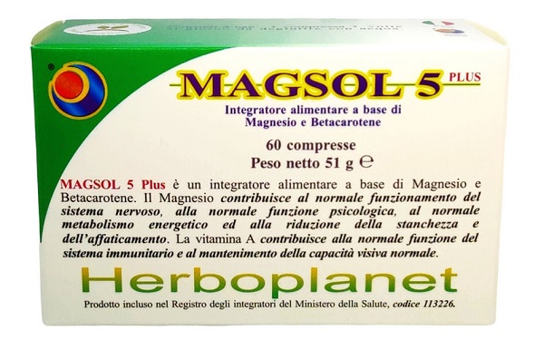 MAGSOL 5 PLUS 60 COMPRESSE - dottorbianchi.it